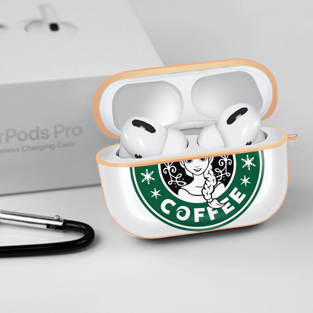 アナと雪の女王 アンナ エルサ Frozen Anna Elsa 【AirPods Pro用】ハードシェル保護ケース｜耐衝撃・防指紋・カラビナ付き商品仕様